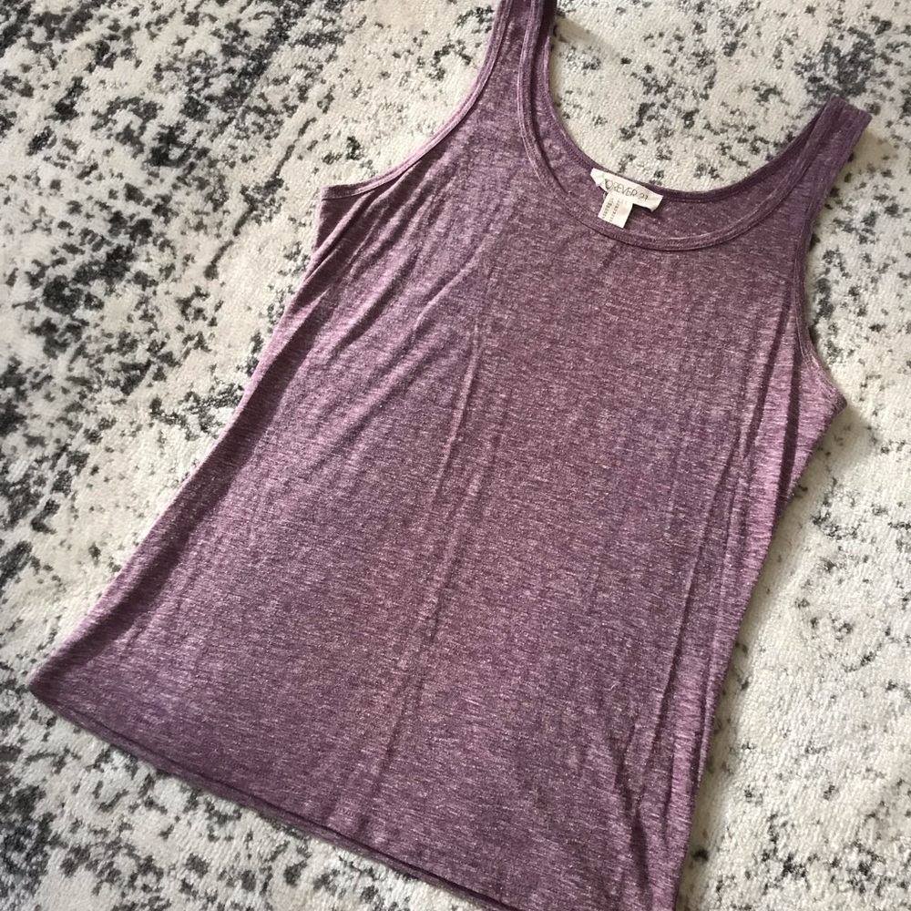 Purple tank top